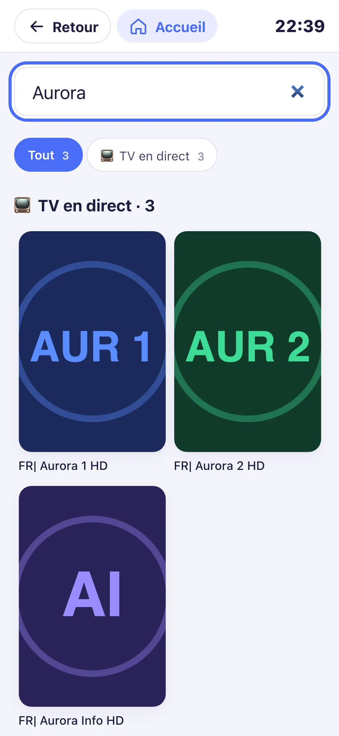 Résultats de recherche pour « Aurora »