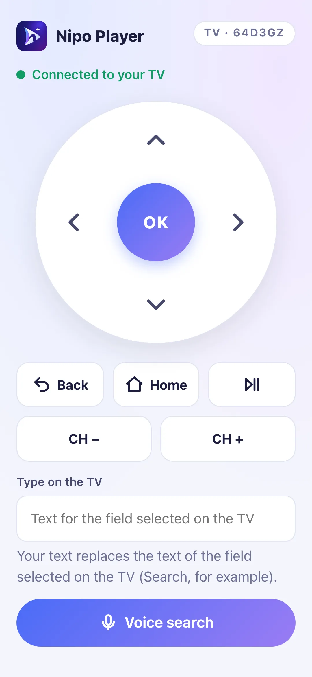 The phone as a remote